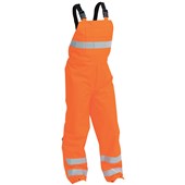 BISON STAMINA BIB TROUSER ORANGE 2XL