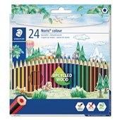 STAEDTLER NORIS 185 COLOURING PENCILS PACK 24