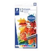 STAEDTLER DESIGN JOURNEY OIL PASTELS ASSORTED PACK 12