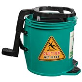 CLEANLINK HEAVY DUTY MOP BUCKET WRINGER 16L GREEN