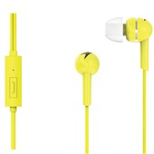 GENIUS HSM300 INEAR HEADPHONES WITH MICROPHONE YELLOW