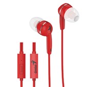 GENIUS HSM320 INEAR HEADPHONES WITH MICROPHONE RED