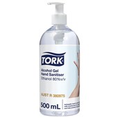 TORK 420125 ALCOHOL GEL COUNTER BOTTLE HAND SANITISER 500ML