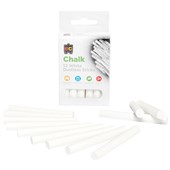 EC CHALK DUSTLESS WHITE PACK 12