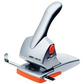 RAPID HDC65 2HOLE HEAVY DUTY PUNCH 65 SHEET SILVERORANGE