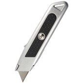 KEEN 191AR UTILITY KNIFE HEAVY DUTY AUTORETRACTABLE BLACKSILVER