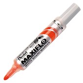 PENTEL MAXIFLO WHITEBOARD MARKER BULLET 21MM ORANGE