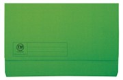 FM DOCUMENT WALLET FOOLSCAP GREEN