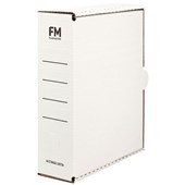 FM STORAGE CARTON A4 W255 X H333 X D90MM WHITE