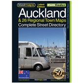 KIWI MAPS PATHFINDER BOOK AUCKLAND AND 26 REGIONAL TOWNS A4