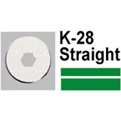 CARL K28 ROTARY TRIMMER BLADE STRAIGHT