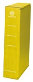 FM STORAGE CARTON FOOLSCAP W250 X H385 X D85MM YELLOW