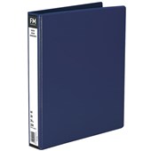 FM INSERT RINGBINDER POLYPROPYLENE 2D 26MM A4 NAVY BLUE