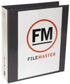 FM INSERT RINGBINDER POLYPROPYLENE 4D 50MM A4 BLACK