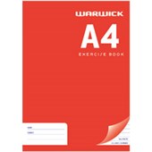 WARWICK EXERCISE BOOK 8MM RULED A4 32 LEAF