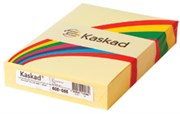 KASKAD COLOURED PAPER A4 225GSM BUNTING YELLOW PACK 100