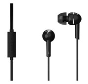 GENIUS HSM300 BLACK IN EAR HEADPHONES WITH INLINE MIC