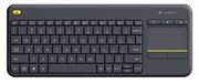 LOGITECH K400 PLUS WIRELESS TOUCH KEYBOARD BLACK